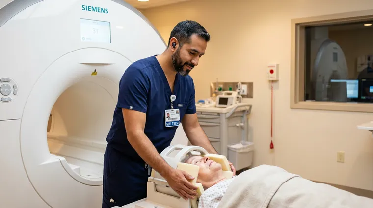 5:47 AM. First patient at 6:00. One technologist at our Bayhealth site says the early mornings are worth it. 'I'm home by 3 PM, never miss my kids' soccer games.'